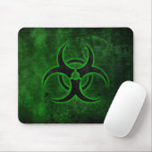 Grün & Schwarz Biohazard-Mauspad Mousepad (Mit Mouse)