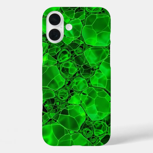 Grün&Schwarz Case-Mate iPhone Hülle (Rückseite)