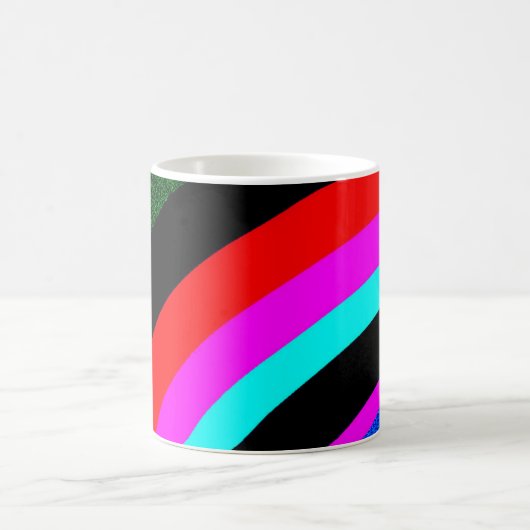 grün,schwarz,glitten,glänzend schön RMdesignflo55 Kaffeetasse (Mittel)