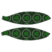 grün/schwarz Kleeblatt St Patrick's Day Thunder_Co Basketball (Panele)