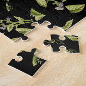 Grün-Schwarz-Natur-Hypnose-Fraktal Puzzle (Seite)