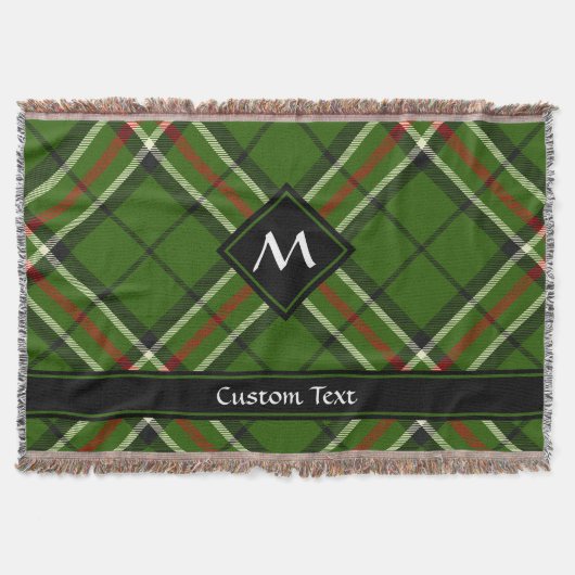 Grün, Schwarz, Rot und Weiß Decke (Vorderseite)