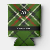 Grün, Schwarz, Rot und Weiß Dosenkühler (Vorderseite)