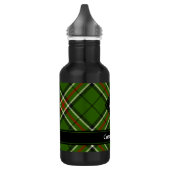 Grün, Schwarz, Rot und Weiß Edelstahlflasche (Links)