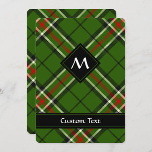 Grün, Schwarz, Rot und Weiß Einladung