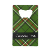 Grün, Schwarz, Rot und Weiß Geldbeutel Flaschenöffner (Rückseite)