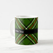 Grün, Schwarz, Rot und Weiß Kaffeetasse (Vorderseite Links)
