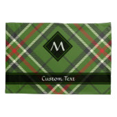 Grün, Schwarz, Rot und Weiß Kissenbezug (Rückseite)