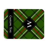 Grün, Schwarz, Rot und Weiß Magnet (Horizontal)