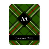 Grün, Schwarz, Rot und Weiß Magnet (Vertikal)