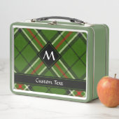 Grün, Schwarz, Rot und Weiß Metall Brotdose (Beispiel)