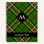 Grün, Schwarz, Rot und Weiß Notizblock (Vorderseite)