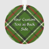 Grün, Schwarz, Rot und Weiß Ornament (Rückseite)