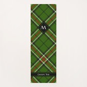 Grün, Schwarz, Rot und Weiß Yogamatte (Vorderseite)