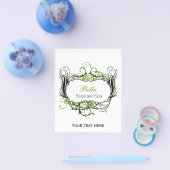 Grün, Schwarz und Weiß Chic Business Flyer (Einzeln)