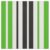 Grün Schwarz Weiß Streifen Muster Design  Stoff (Nahaufnahme)