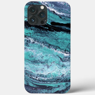 Grün Schwarze Wirbel Case-Mate iPhone Hülle