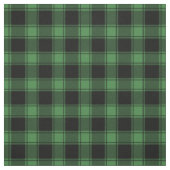 Grün-schwarzes Büffel-Karo Stoff (Muster)