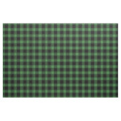 Grün-schwarzes Büffel-Karo Stoff (Fat Quarter (45,7 x 55,9 cm))