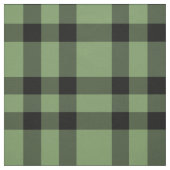 Grün-schwarzes Karomuster Stoff (Muster)