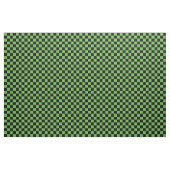 Grün-schwarzes Schachbrettmuster Stoff (Fat Quarter (45,7 x 55,9 cm))