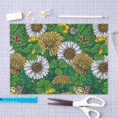 Grün Seidenpapier (Handwerk)