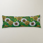 Grün Seitenschläferkissen (Rückseite)