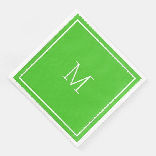 Grün Serviette (Ecke)