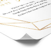 Grün Setzen Sie einen Ring auf sein Spielzeichen f Poster (Ecke)