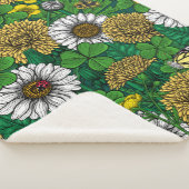 Grün Sherpadecke (3/4)