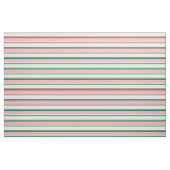 Grün, Siena, Minzcreme, hellrosa und schwarz Stoff (Fat Quarter (45,7 x 55,9 cm))