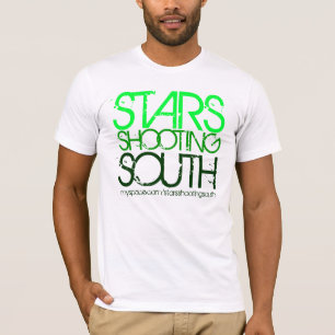 Grün spielt Schießen-Süden die Hauptrolle T-Shirt