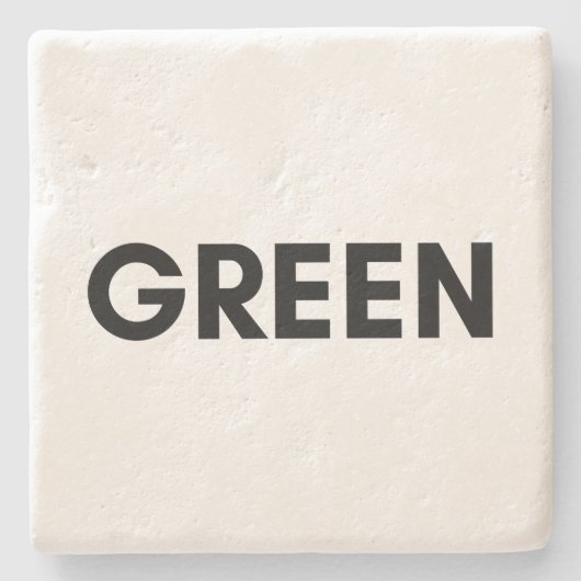 grün steinuntersetzer (Vorderseite)