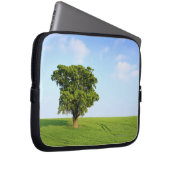 Grün, Stoff, Laptopschutzhülle (Vorne Rechts)