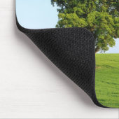 Grün, Stoff, Mousepad (Ecke)