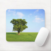 Grün, Stoff, Mousepad (Mit Mouse)