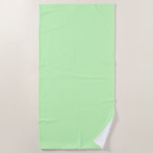 Grün Strandtuch (Vorderseite)