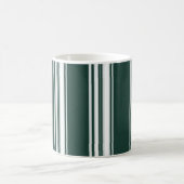 Grün Stripes Tasse (Mittel)