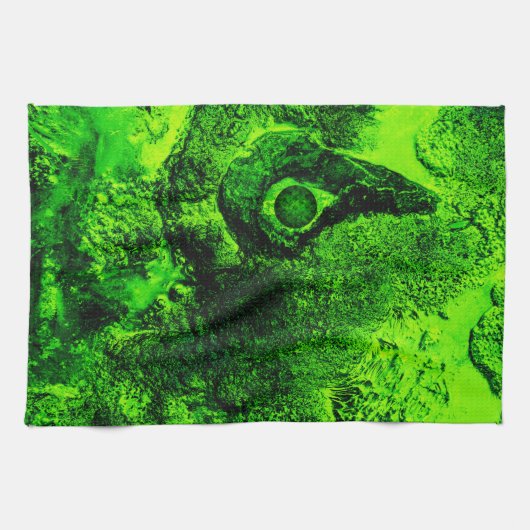 Grün suchen geschirrtuch (Horizontal)