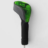 Grün suchen golf headcover (angewinkelt)