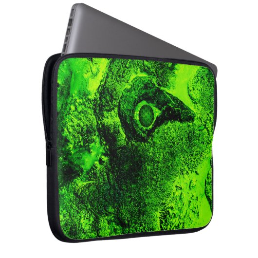 Grün suchen laptopschutzhülle (Vorne Rechts)