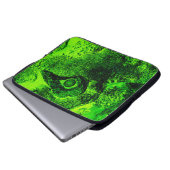 Grün suchen laptopschutzhülle (Vorne Knopf)