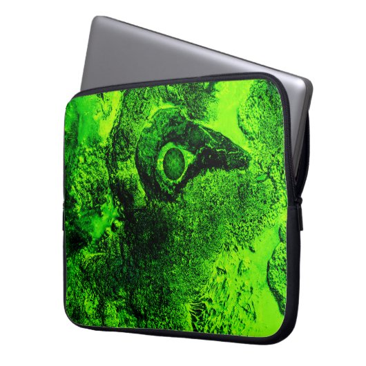 Grün suchen laptopschutzhülle (Vorderseite Links)