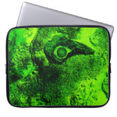 Grün suchen laptopschutzhülle (Vorderseite)