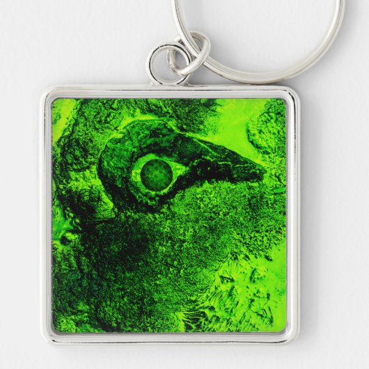 Grün suchen schlüsselanhänger (Vorne)