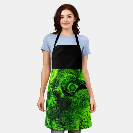 Grün suchen schürze (Getragen)