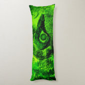 Grün suchen seitenschläferkissen (Rückseite (Vertikal))