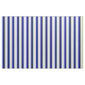 Grün, Tan, Beige, Blau und Schwarz Stoff (Fat Quarter (45,7 x 55,9 cm))