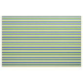 Grün, Tan, Dunkelgrün, Blau und Weiß Stoff (Fat Quarter (45,7 x 55,9 cm))