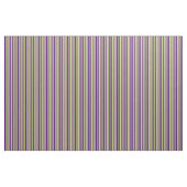 Grün-, Tan- und Indigomuster (Streifen/Linse) Stoff (Yard (91,4 cm))